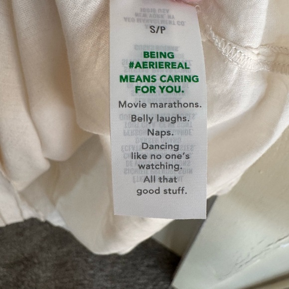 Aerie Cream Lace Detail Dress - Picture 10 of 11